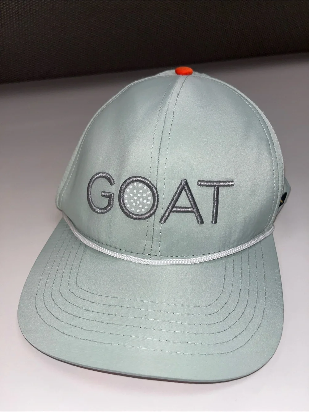 Staunch Embroidered Light Sage Men's Golf Cap